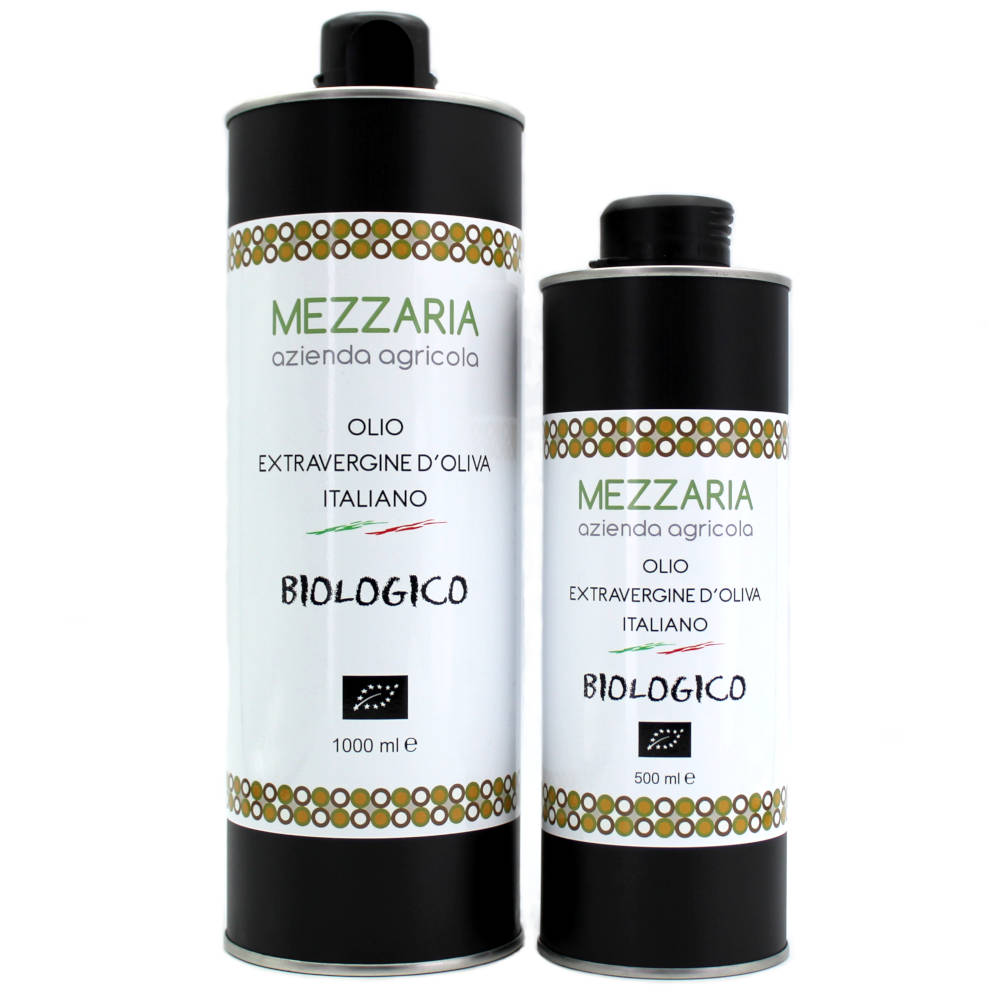 Olio Extravergine di Oliva Biologico Mezzaria - Fasano - Puglia