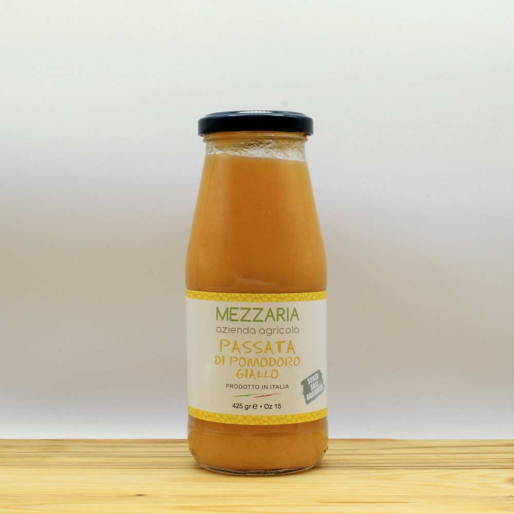 Passata di pomodoro giallo - Acquista online - Mezzaria - Fasano - Puglia